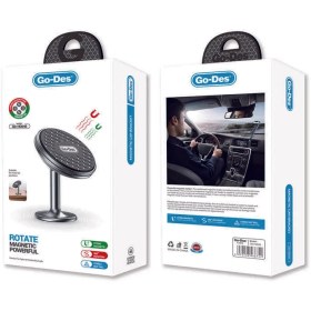 Resim Go-Des GD-HD646 Magnetik Araç Içi Telefon Tutucu Düz Zemin Versiyon 