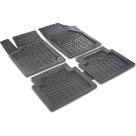Resim Automix Kesilebilir Siyah 3D Havuzlu Paspas 