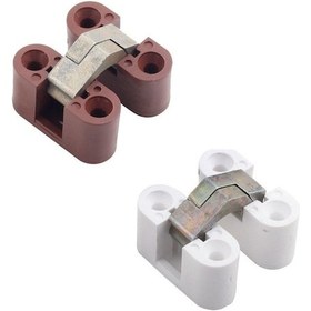 Resim Gürçayhırdavat Plastik Oval Masa Menteşesi Zamak Gövde (2 Adet) 