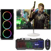 Resim Zeiron X85 İ5-3470 16GB 500GB HDD 4GB RX550 24" Oyun Pc 
