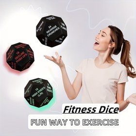 Resim 12 Yüzlü Bir Zımba, Fitness Topu, Evde Egzersizler, Egzersizler, Aerobik Aktiviteler, Yoga Topu, 12 Yüzlü Eğlenceli Spor Topu, Spor Salonu Eğlencesi İçin Uygun, Fitness ve Egzersiz Sınıfları İçin İdeal, Noel ve Yeni Yıl Hediyeleri. 