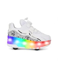 Resim Rocky Nils Işıklı Patenli Tekerlekli Spor Ayakkabı Beyaz 