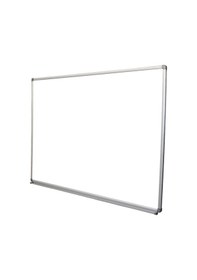 Resim Abc 120X140 Cm Alüminyum Çerçeve Duvara Monte Beyaz Yazı Tahtası 