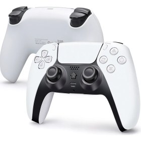 Resim Zljnx Sony Playstation 4 ile Uyumlu Kablosuz Kumanda, Gelişmiş Çift Titreşimli Ps4 Kumanda, 6 Eksenli Hareket Sensörü (Yurt Dışından) 