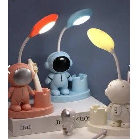 Resim LED Astronot Masa Lambası ve Kalemlik 