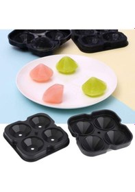 Resim Elmas Şekilli Buz Yapma Kalıbı 