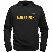 Resim Alfa Tshirt Banana Fish Çocuk Siyah Sweatshirt 