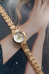 Resim MİLABELLA Vermont Gold Rengi Minimal Kadın Kol Saati 