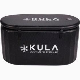 Resim Oval Plunge Pro Ice Bath XXL Premium Soğuk Terapi Küveti - Siyah 