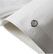 Resim 0,7X5 Balkon Demiri Çadır Branda Tente 70 Cm Beyaz Göxmxbg15 