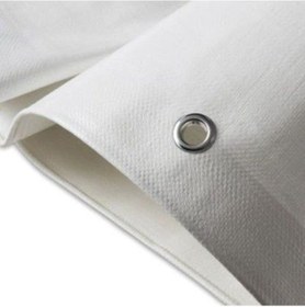 Resim 0,7X5 Balkon Demiri Çadır Branda Tente 70 Cm Beyaz Göxmxbg15 