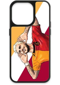 Resim Galatasaray Mauro Icardi Gol Sevinci Cam Telefon Kılıfı - iPhone 14 Pro 
