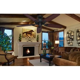 Resim Hunter Builder's Elite Çağdaş Bronz - 132 Cm. Tavan Vantilatörü 