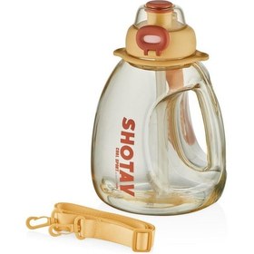 Resim Shotay Hippo Su Matarası Xl Tritan Sarı 1300ml Sarı 