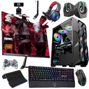 Resim İzoly Commander Ryzen 5-5500 16 GB 512 GB SSD 6 GB GTX1660S 24" Free Dos Masaüstü Bilgisayar 