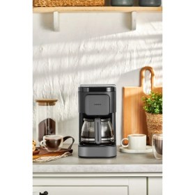 Resim Karaca Just Coffee Aroma 2 In 1 Filtre Kahve Makinesi Space Gray 