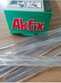 Resim Akfix Çubuk Sıcak Silikon (ince) 12 Adet 