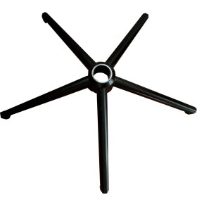 Resim Elayce Ofis Ahtapot Siyah Metal Ayak 