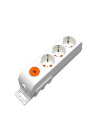 Resim Mutlusan Ritech 3'Lü Anahtar. Topraklı Priz Ç.Kor. 