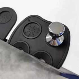Resim Profesyonel Barista Tamper Matı Ikili (Tmt-02) 