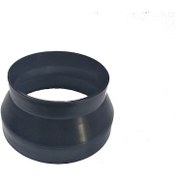 Resim Ferrokim Aspiratör Davlumbaz Çıkışı Redüksiyon Adaptörü 12 CM - 15 CM Çevirici 