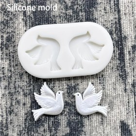 Resim Kuğu Şeklinde Silikon Kek Kalıbı - Mutfak ve Restoran Kullanımı için Çok Yönlü Fondan, Çikolata ve Şeker Hamuru Süsleme Aracı, Kolay Çıkarma ve Dayanıklı Yapı 