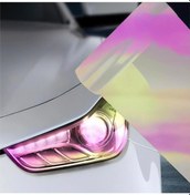 Resim Far Filmi Oto Stop Sis Sinyal Filmi Bukalemun Kırmızı 30 Cm X 10 Metre 