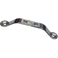 Resim Melek Store Dekoratif Zamak Kulp Dıştan - 64 mm, Nikel, 100 Adet 