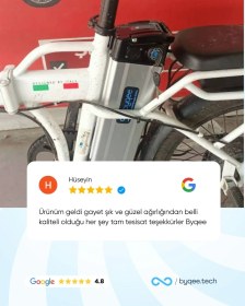 Resim Byqee | Alba Fold F Elektrikli Bisiklet Batarya 