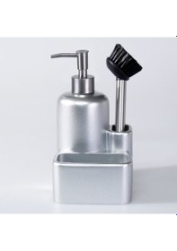 Resim Leonis Fırçalı Sıvılı Süngerlik Gümüş 