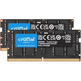 Resim Crucial 32gb 2x16 6400mhz Cl52 Ddr5 Ram Ct2k16g64c52cs5 