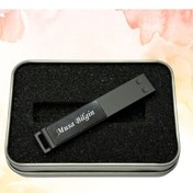 Resim HediyesiBizden Kişiye Özel Isim Baskılı Metal Kutulu Beyaz Işıklı Flaş Bellek 32 Gb 