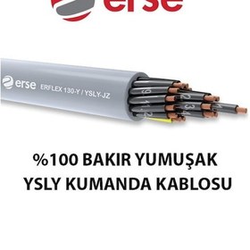 Resim Erse 7X0.75 Mm2 Ysly-Jz Kumanda Kablosu 1 M 