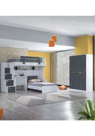 Resim Ranza, Metris Ranza Karyola Masa 3 Kapaklı Dolap 90 X 190 CM 