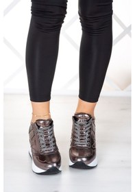 Resim Erkan Saçmacı Maria Platin Gizli Dolgu Günlük Ayakkabı 