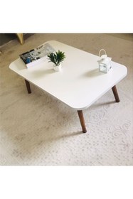 Resim EKOÇ WOOD DESİNG Rengibiz Orta Sehpa Ders Çalışma Sehpası Laptop Sehpası 