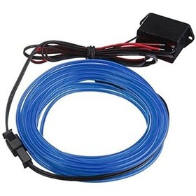 Resim Ip Neon Tam Mavi 2 Metre - 12V Tak Çalıştır! (483928727) 