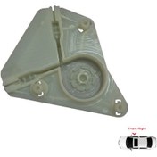 Resim VW Polo MK4 4/5 Kapı İçin Ön Sağ Cam Kriko Motor Makara Kapağı 