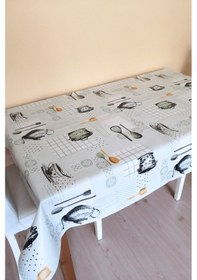 Resim Altı Astarlı Muşamba Masa Örtüsü-farklı Ölçülerde-tncr 