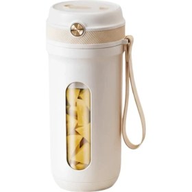Resim Zenvia Zcv Mey Ithalat® Taşınabilir Şarjlı Blender Smoothie ve Buz Kırıcı Özellikli 350 ml ZNV202 
