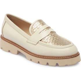 Resim Tergan Bej Hakiki Deri Kadın Makosen - K25I1AY68101-A25 