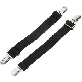 Resim Neevoyu Kış Çıkışlı Bisiklet Pantolon Klembi - Paslanmaz Çelik, Esnek Kayışlı, Rüzgar Engeli, Uzunluk Ayarlanabilir, 2 Adet 