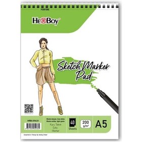 Resim Sketch Marker Pad A5 200g/m2 40 Yaprak Hrb-39631 