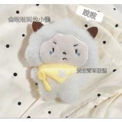 Resim OEMG Yeni Yaratıcı Sevimli Anahtarlık Karikatür Peluş Bebek Kolye Çok Yönlü Anahtarlık Kolye Çanta Bebek Çekicilik (Yurt Dışından) 