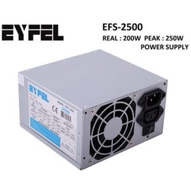 Resim AyrStore EYFEL EFS-2500 250W PEAK 12 Cm Fan Atx Power Supply 