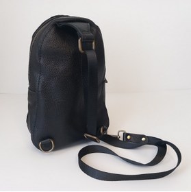 Resim SOFT A Leather El Yapımı Hakiki Deri Motifli Kadın Bel ve Omuz Çanta 
