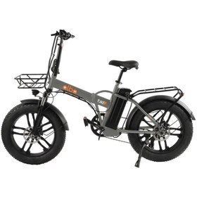 Resim Alba Fold F Standart 500 Watt Katlanır Elektrikli Bisiklet Kum Bej Nfc Özellikli 48v 10,4Ah Batarya 