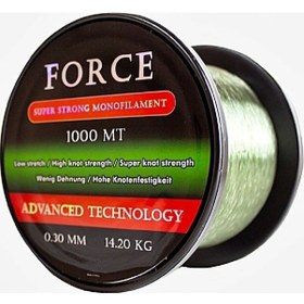 Resim Force Super Strong Beyaz 1000 Metre Monoflament Misina Renk:0,35mm - Standart 