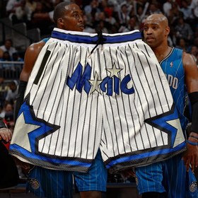 Resim Orlando Magic Basketball Team Şort - Beyaz / M 