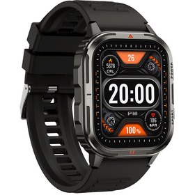 Resim Wiwu SW05 Smart Watch İOS ve Android Uyumlu TFT Ekranlı IP68 Sertifikalı Akıllı Saat - Siyah 